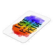 Friedenspass der Liebe Magnet (Linke Seite)
