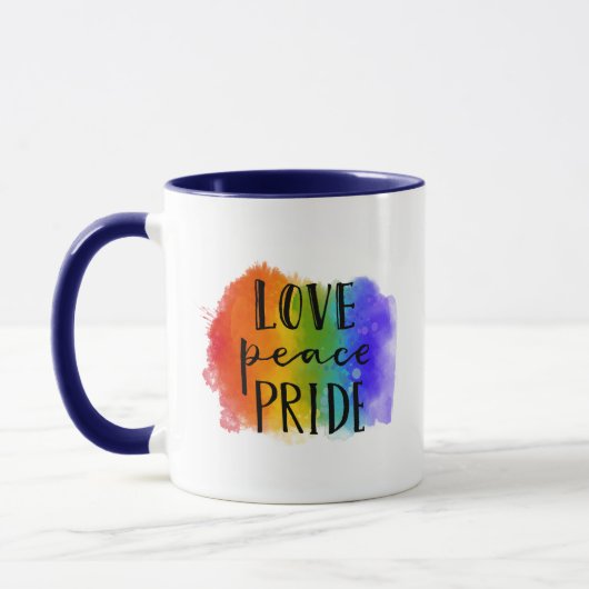 Friedenspass der Liebe Tasse (Links)