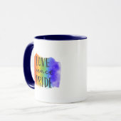 Friedenspass der Liebe Tasse (Vorderseite Links)