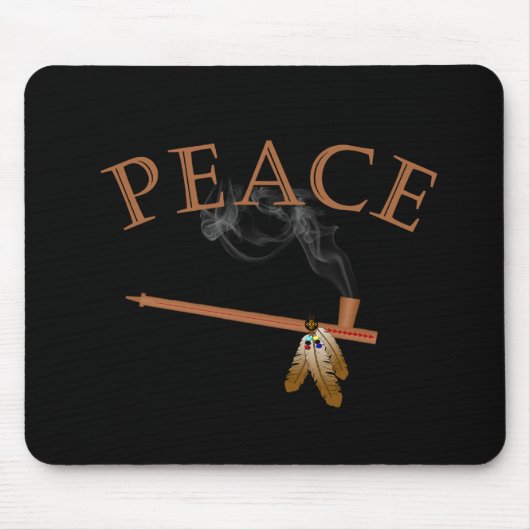 Friedenspfeife Mousepad (Vorne)