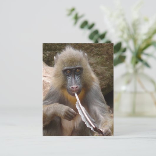 Friedenspfeife Postkarte (Stehend Vorderseite)