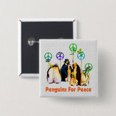 FriedensPinguine Button (Vorne & Hinten)