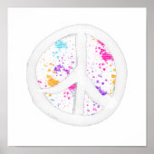 Friedensplakat Poster (Vorne)