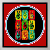 Friedensposter Poster (Vorne)