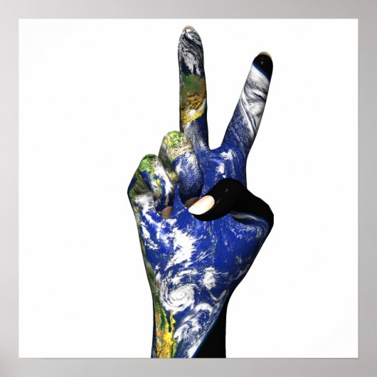 Friedensposter Poster (Vorne)