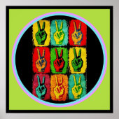 Friedensposter Poster (Vorne)