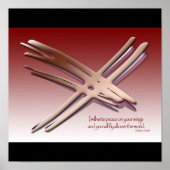 Friedensposter Poster (Vorne)