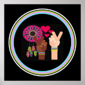 Friedensposter Poster (Vorne)