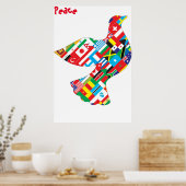 Friedensposter Poster (Küche)