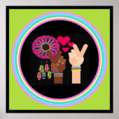 Friedensposter Poster (Vorne)