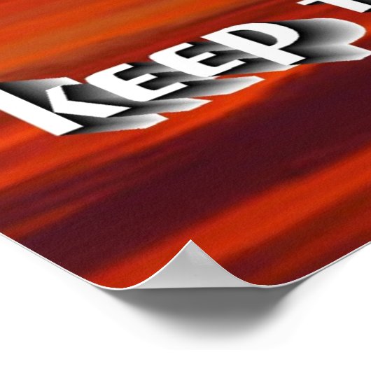 Friedensposter Poster (Ecke)