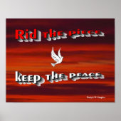 Friedensposter Poster (Vorne)