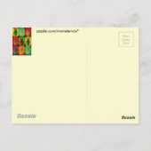 Friedenspostkarte Postkarte (Rückseite)