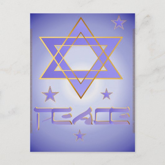 Friedenspostkarte Postkarte (Vorderseite)