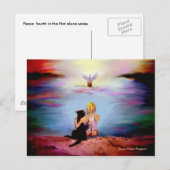 Friedenspostkarte Postkarte (Vorne/Hinten)