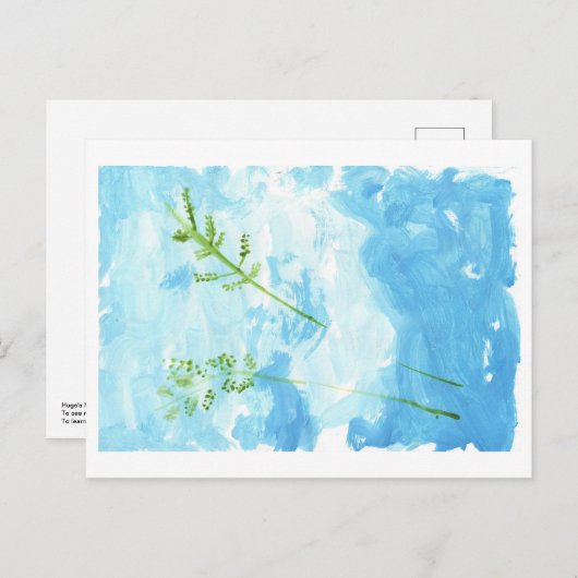 Friedenspostkarte Postkarte (Vorne/Hinten)