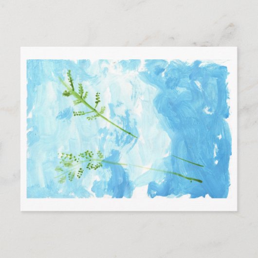 Friedenspostkarte Postkarte (Vorderseite)