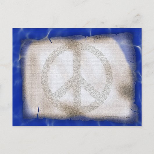 Friedenspostkarte Postkarte (Vorderseite)