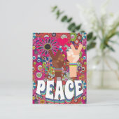 Friedenspostkarte Postkarte (Stehend Vorderseite)