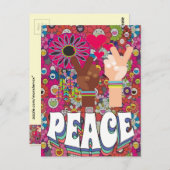 Friedenspostkarte Postkarte (Vorne/Hinten)