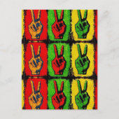 Friedenspostkarte Postkarte (Vorderseite)