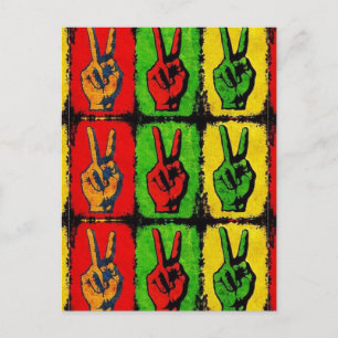 Friedenspostkarte Postkarte