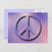 Friedenspostkarte Postkarte (Vorne/Hinten)