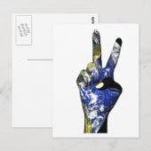 Friedenspostkarte Postkarte (Vorne/Hinten)