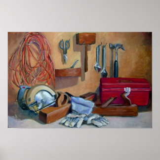 Friedenspräsident Predella, Gebäude Poster