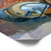 Friedenspräsident Predella, Gebäude Poster (Ecke)