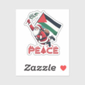 FRIEDENSPROBLEME AUFKLEBER (Blatt)