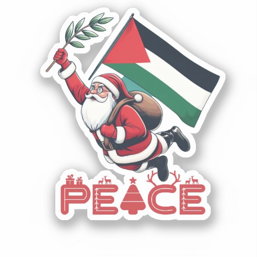 FRIEDENSPROBLEME AUFKLEBER (Vorderseite)