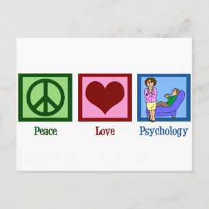 Friedenspsychologie Liebe Postkarte