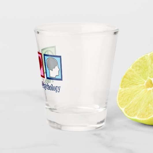 Friedenspsychologie Liebe Schnapsglas (Rechts)