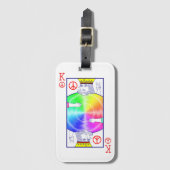 Friedensregeln - gepäckanhänger (Vorderseite Vertikal)