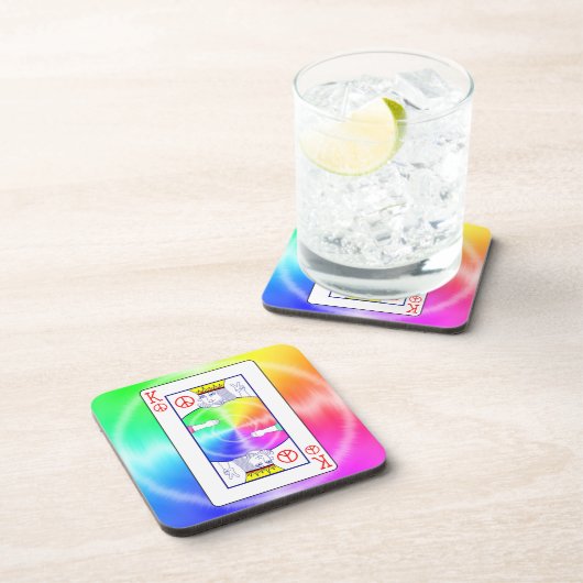 Friedensregeln - getränkeuntersetzer (Rechte Seite)