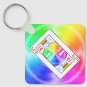 Friedensregeln - schlüsselanhänger (Vorderseite)