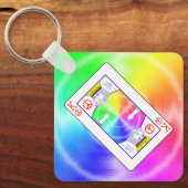 Friedensregeln - schlüsselanhänger (Vorderseite)