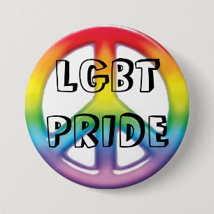 Friedensregenbogen, LGBT STOLZ Button