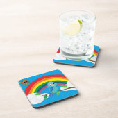 Friedensregenbogen Untersetzer (Rechte Seite)
