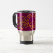 FRIEDENSreise-Tasse Reisebecher (Vorderseite Links)