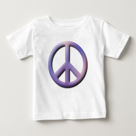 FriedensSäuglings-T - Shirt (Vorderseite)