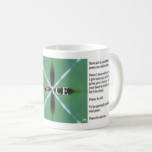 Friedensschale Kaffeetasse (VorderseiteRechts)