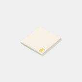 Friedensschild Emoji Post-it Klebezettel (angewinkelt)