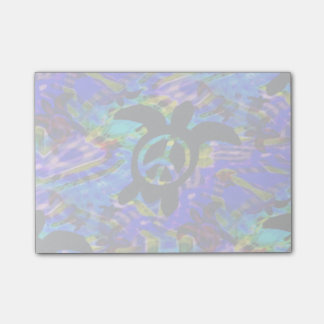 Friedensschildkröte Post-it Klebezettel