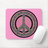 FRIEDENSSEQUINED ROSA MOUSEPAD (Mit Mouse)