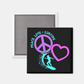 FRIEDENSSICHERUNG DER LIEBE MAGNET (Vorderseite/Rückseite)