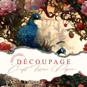 Friedenssicherungen in einem Baum Elegantes Vintag Seidenpapier