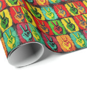 Friedenssicherungspapier Geschenkpapier (Rolleneckpunkt)