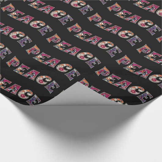 Friedenssicherungspapier Geschenkpapier (Ecke)